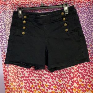 Hot Topic BlackHeart sailor shorts